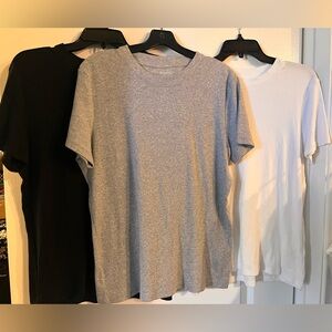 Set of 3 Banana Republic ribbed crew neck tops